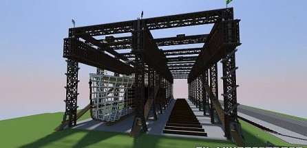 Harland & Wolff Arrol Gantry (Shipyard)  Minecraft