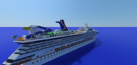  Carnival Sunshine Cruise Ship  Minecraft