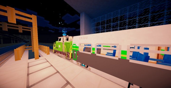 Minecraft transit railway