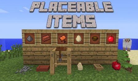  Placeable Items  Minecraft 1.7.10