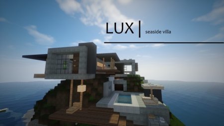  LUX | contemporary villa by benkavin  Minecraft