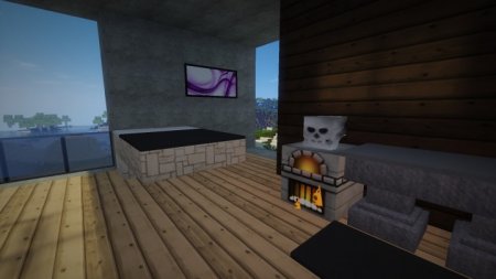  LUX | contemporary villa by benkavin  Minecraft