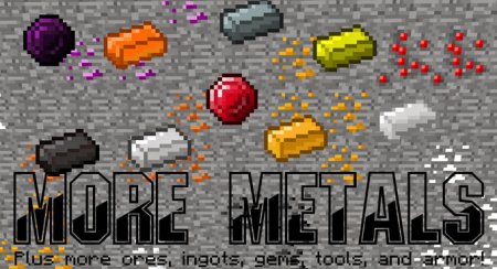  More Metal  Minecraft 1.7.10