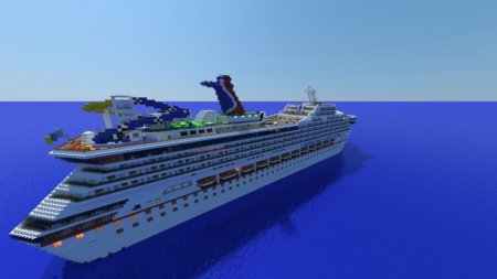  Carnival Sunshine Cruise Ship  Minecraft