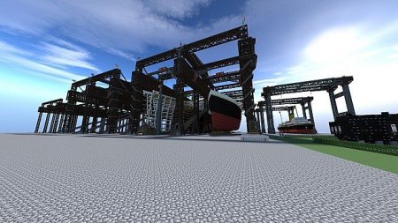  Harland & Wolff Arrol Gantry (Shipyard)  Minecraft