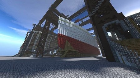  Harland & Wolff Arrol Gantry (Shipyard)  Minecraft