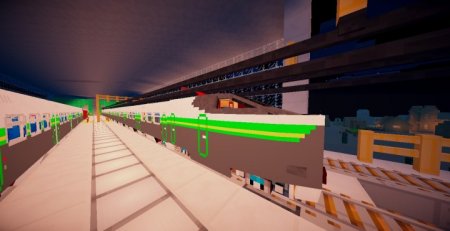  Trains Map 3 Light rail Project  Minecraft