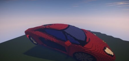  Lamborghini Aventador  Minecraft