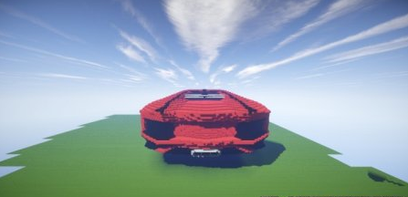  Lamborghini Aventador  Minecraft