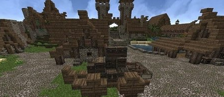  RavenWood-A Small Medieval Nordic Town  Minecraft