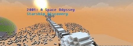  Starship Discovery (2001: A Space Odyssey)  Minecraft