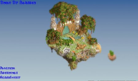 Скачать Floating Blitz Games для Minecraft Скачать Floating Blitz Games для Minecraft