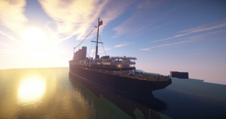  RMS Lusitania 1915  Minecraft