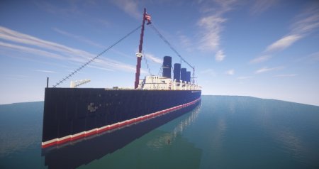  RMS Lusitania 1915  Minecraft