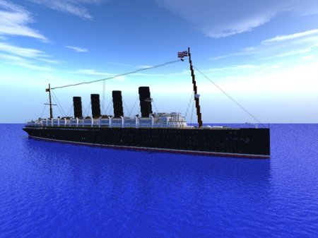  RMS Lusitania 1915  Minecraft