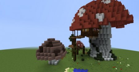  Mushroom House  Minecraft