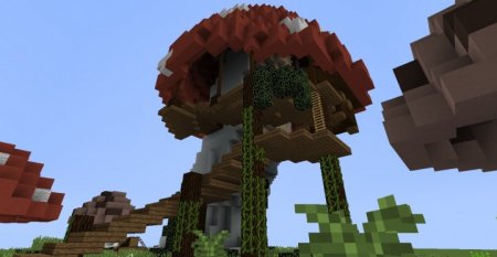  Mushroom House  Minecraft