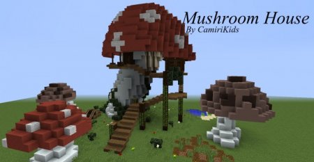  Mushroom House  Minecraft