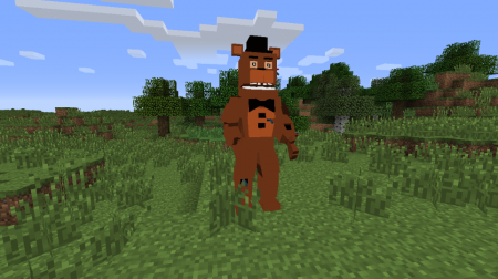  Five Nights at Freddys Realistic Models  Minecraft 1.7.10