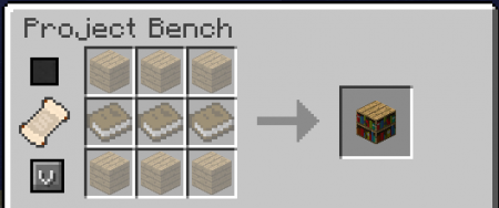  Project Bench  Minecraft 1.8