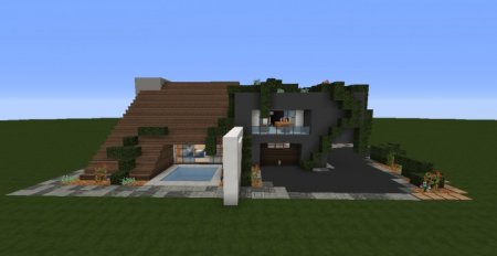  Modern House 15  Minecraft