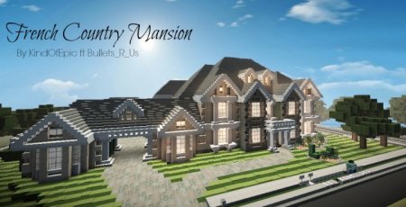  French Country Manor  Minecraft