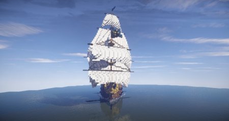  Le Soleil Royal, French Ship 1669  Minecraft