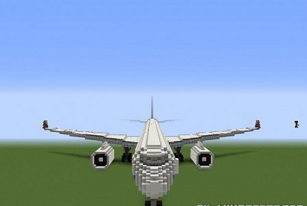  Airbus A330-323X Asiana Airlines  Minecraft