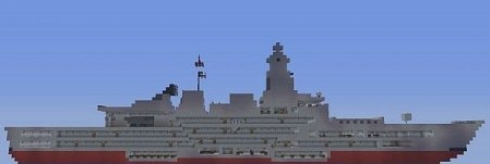  Royal Navy Type 45 Destroyer  Minecraft