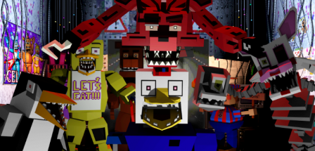  Five Nights at Freddys Realistic Models  Minecraft 1.7.10
