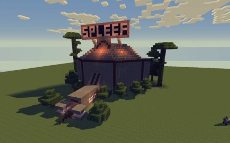  Spleef Stadium  Minecraft