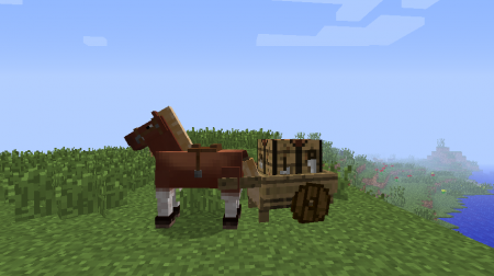  Cart, Loom and Wheel  Minecraft 1.7.10