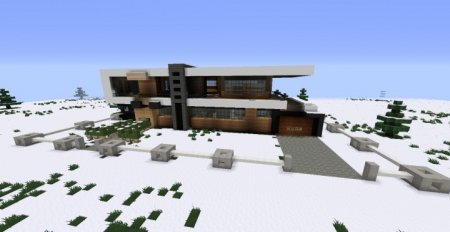  Modern House 6  Minecraft