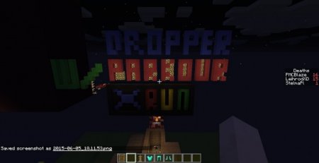  X-Run and Dropper  Minecraft