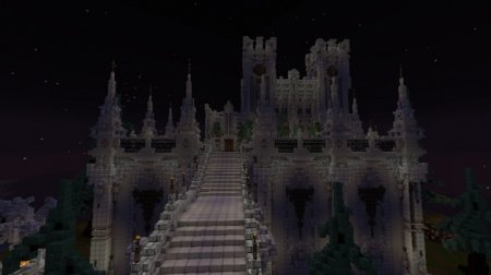  Grey Castle  Minecraft