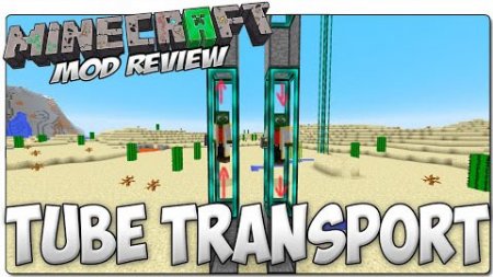  Tube Transport System  Minecraft 1.7.10