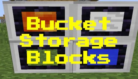  Bucket Storage Blocks  Minecraft 1.8