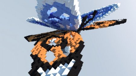  Timelapse - Butterfly  Minecraft