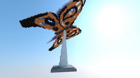  Timelapse - Butterfly  Minecraft