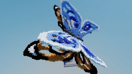  Timelapse - Butterfly  Minecraft