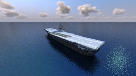  USS Yorktown (CV-10) 1970  Minecraft