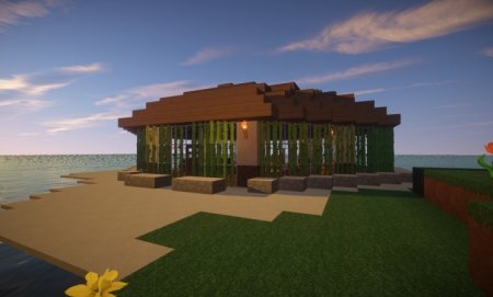  Small Beach House  Minecraft