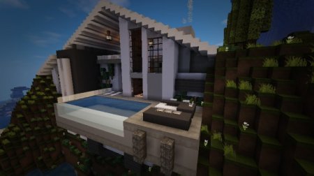  "Elevation" - A Modern Concept House  Minecraft