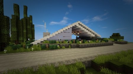  "Elevation" - A Modern Concept House  Minecraft