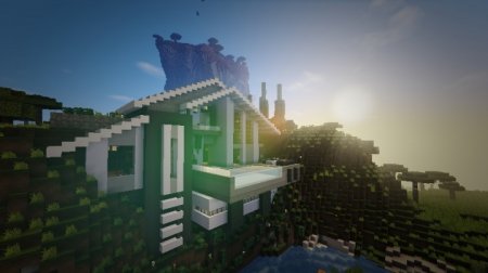  "Elevation" - A Modern Concept House  Minecraft