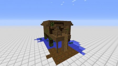  Witch Hut V2  Minecraft