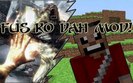  Fus Ro Dah Skyrim  Minecraft 1.8