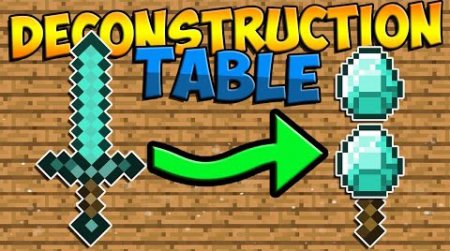  Deconstruction Table  Minecraft 1.8