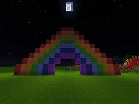  Rainbow Land  Minecraft