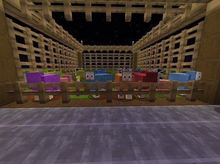  Rainbow Land  Minecraft